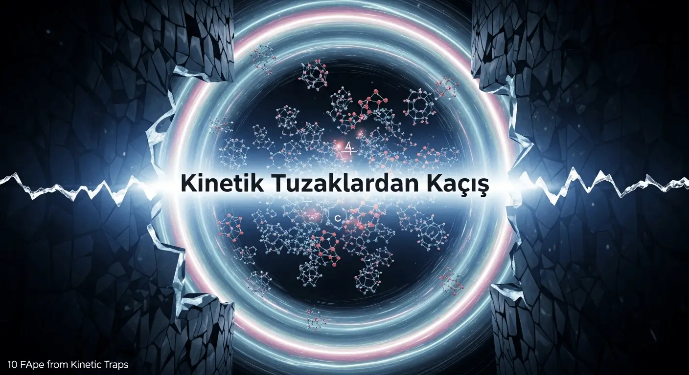 Kinetik Tuzaklardan Kaçış: Moleküler etkileşimler enerji bariyerini aşmayı nasıl mümkün kılıyor?