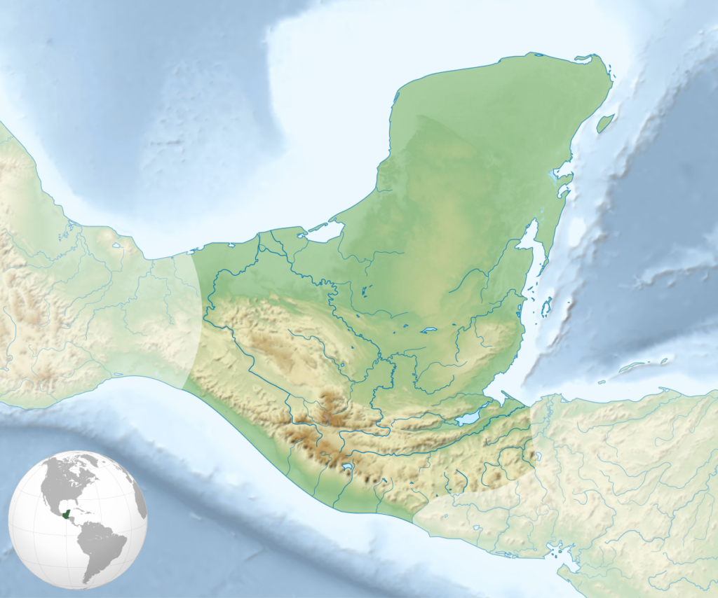 Maya_civilization_location_map-blank.svg_-1024x854 Amerika’nın En Kadim, En Büyük Antik Uygarlığı: Maya Uygarlığı