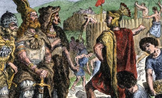 barbarlar-ve-romalillar Roma’nın Savaşçı Hasımları – 1 “Vahşi Germenler” Tarih 