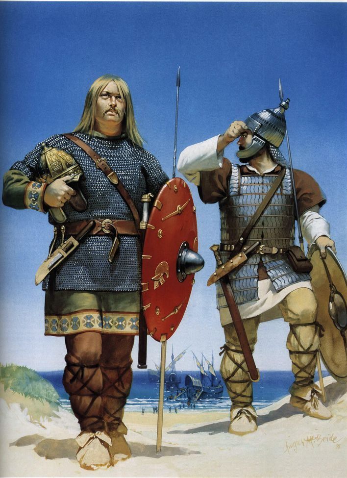 germenler Roma’nın Savaşçı Hasımları – 1 “Vahşi Germenler” Tarih 