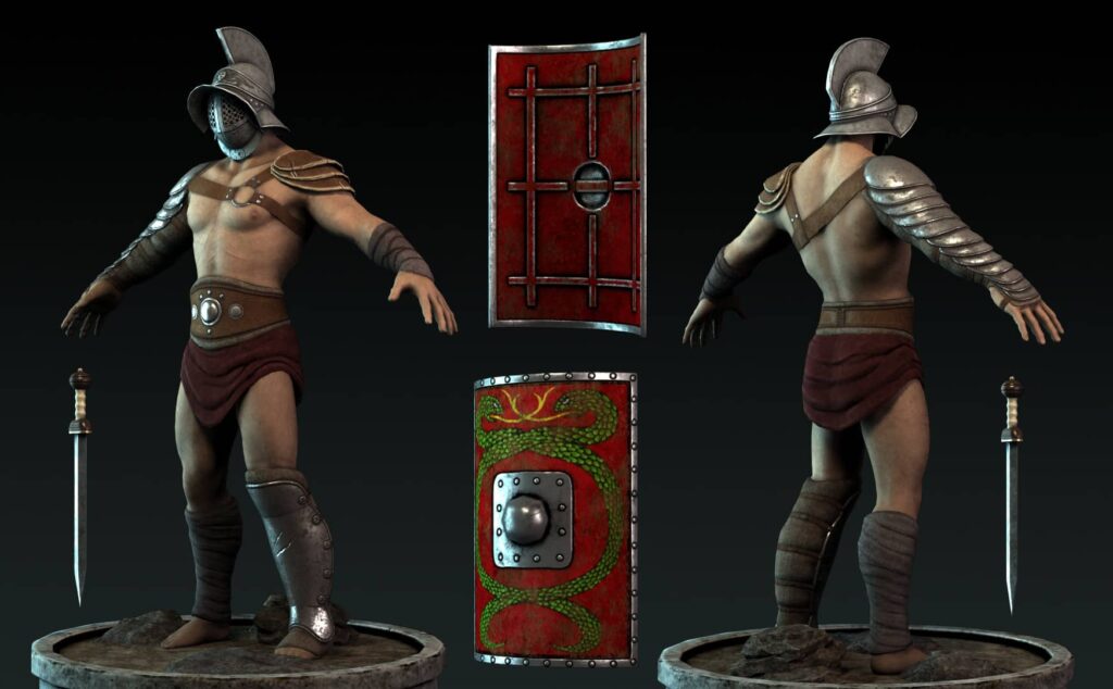 gladyator-1024x634 Roma’nın Kanlı Eğlencesi Gladyatör Oyunları Roma Tarihi Tarih 